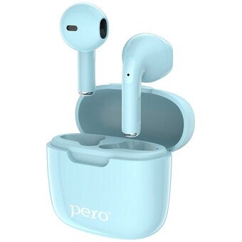  Наушники PERO TWS05 Colorful (PTWS05LB) Light Blue 