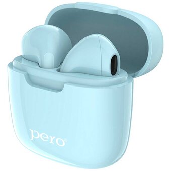  Наушники PERO TWS05 Colorful (PTWS05LB) Light Blue 
