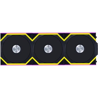  Комплект вентиляторов (3шт.) Lian Li UNI Fan SL Wireless 120 (G99.12SL1W3B.R0)/12SL1W3B Black/120x124,5x28мм (PWM, ARGB, 2000 об/мин (Max.), 28.5dBa) 