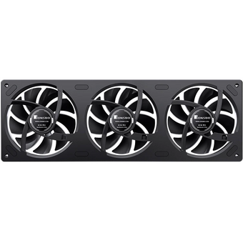  Вентилятор JONSBO ZA-360BR (3 in 1) 120х120х28мм Reverse (PWM, ARGB LED, 700-2400об/мин, черный) Retail 