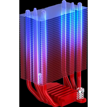  Кулер Bloody BD-AC150-ARGB1 ARGB (BD-AC150-ARGB1-BK) Soc-AM5/AM4/1200/1700/1851 черный 4-pin 11-23dB Al+Cu LCD 150W 365gr Ret 