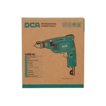 Дрель DCA AJZ02-6A 230 Вт 