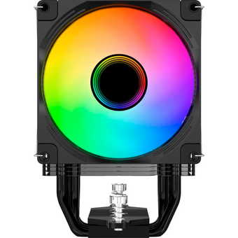  Кулер Bloody BD-AC150-ARGB1 ARGB (BD-AC150-ARGB1-BK) Soc-AM5/AM4/1200/1700/1851 черный 4-pin 11-23dB Al+Cu LCD 150W 365gr Ret 