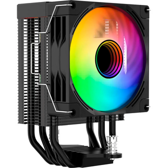  Кулер Bloody BD-AC150-ARGB1 ARGB (BD-AC150-ARGB1-BK) Soc-AM5/AM4/1200/1700/1851 черный 4-pin 11-23dB Al+Cu LCD 150W 365gr Ret 