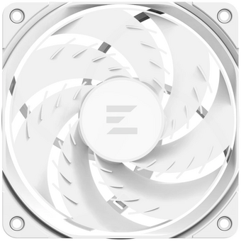  Вентилятор ZALMAN ZM-AF120R ARGB White, Reverse, 120x120x25mm, 4-Pin PWM, 800-1500 RPM, 24,3 DBA Max 