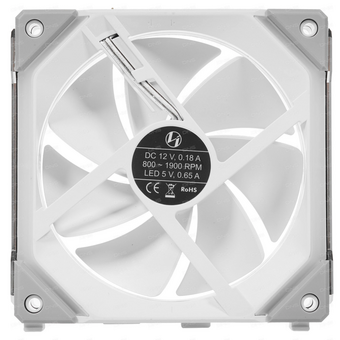  Комплект вентиляторов (3шт.) Lian Li UNI Fan SL120 White (G99.12UF3W.R0)/UF-SL120-3W/ 120x120x25мм (PWM, ARGB, 800-1900 об/мин, 31dBa) 