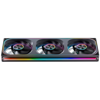  Вентилятор JONSBO ZA-360BR (3 in 1) 120х120х28мм Reverse (PWM, ARGB LED, 700-2400об/мин, черный) Retail 