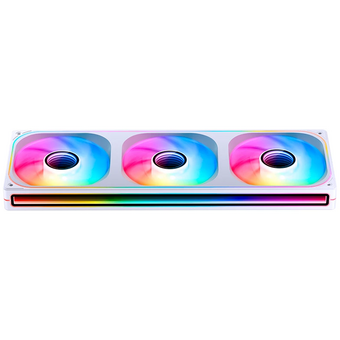  Вентилятор JONSBO ZB-360W (3 in 1) 120х120х28мм (PWM, ARGB LED, 700-2400об/мин, белый) Retail 