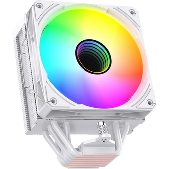  Кулер Bloody BD-AC220-ARGB1 ARGB (BD-AC220-ARGB1-WH) Soc-AM5/AM4/1200/1700/1851 белый 4-pin 14-26dB Al+Cu LCD 220W 596gr Ret 