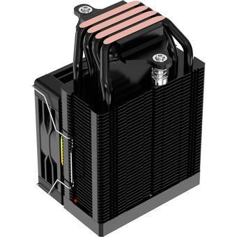  Кулер Bloody BD-AC150-ARGB1 ARGB (BD-AC150-ARGB1-BK) Soc-AM5/AM4/1200/1700/1851 черный 4-pin 11-23dB Al+Cu LCD 150W 365gr Ret 