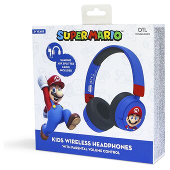  Беспроводные наушники OTL Technologies Mario синий 