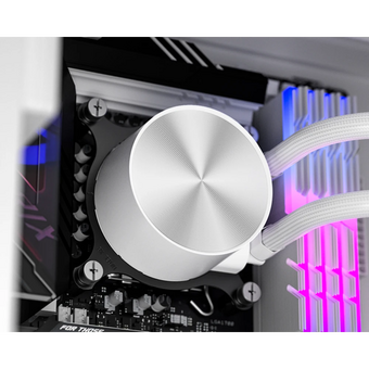  СВО ID-Cooling FX360 Pro (FX360 Pro White) Soc-AM5/AM4/1200/1700/1851 белый 4-pin 14-35.2dB Al+Cu 350W Ret 