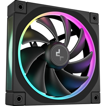  Вентилятор Deepcool FL12 (R-FL12-BKAPN1-G) ARGB 120х120x25 черный 4-pin Ret 