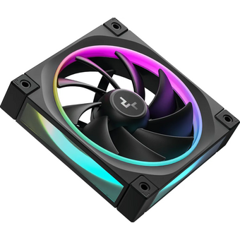  Вентилятор Deepcool FL12 (R-FL12-BKAPN1-G) ARGB 120х120x25 черный 4-pin Ret 