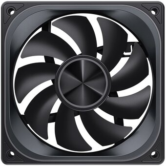  Вентилятор JONSBO ZA-120B 120х120х28мм (PWM, ARGB LED, 700-2400об/мин, черный) Retail 