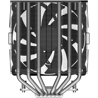  Кулер PentaWave Z06D LE SRB LGA115X/1200/1700/1851/AM4/AM5 (TDP 275W, 2*120mm PWM Fan, 6 тепловых трубок 6мм, медное основание) 