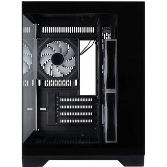  Корпус 1STPLAYER Megaview MV6-TP ARGB Black (MV6-TP-BK-2FC7R-1FC7) / mATX / 3x120mm ARGB fans 