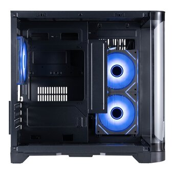  Корпус 1STPLAYER Uview UV5 ARGB Black (UV5-BK-2FC7R-1FC7) / mATX / 3x120mm ARGB fans 