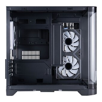  Корпус 1STPLAYER Uview UV5 ARGB Black (UV5-BK-2FC7R-1FC7) / mATX / 3x120mm ARGB fans 