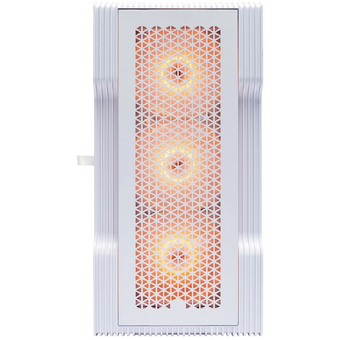  Корпус 1STPLAYER Trilobite T3 ARGB White (T3-WH-4F7-W) / mATX / 4x120mm ARGB fans 