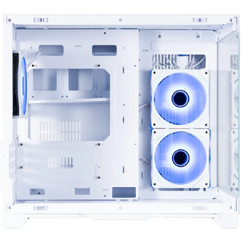  Корпус 1STPLAYER Megaview MV6-TP ARGB White (MV6-TP-WH-2FC7R-W-1FC7-W) / mATX / 3x120mm ARGB fans 