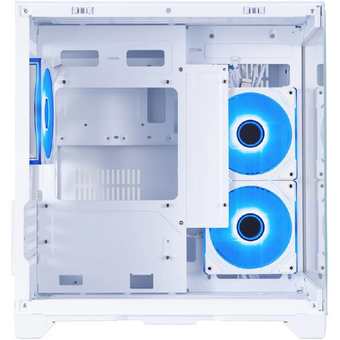  Корпус 1STPLAYER Megaview MV5-TP ARGB White (MV5-TP-WH-2FC7R-W-1FC7-W) / mATX / 3x120mm ARGB fans 