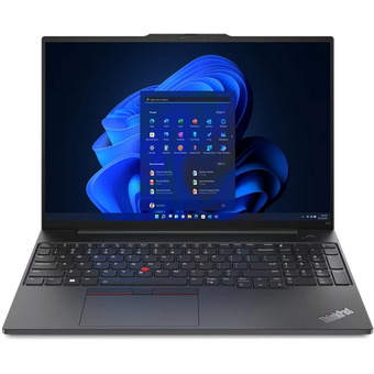  Ноутбук Lenovo ThinkPad E16 G2 (21M5S09E00) Ryzen 7 7735HS 16Gb SSD512Gb AMD Radeon 16" IPS WUXGA (1920x1200) без ОС black WiFi BT Cam 