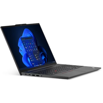  Ноутбук Lenovo ThinkPad E16 G2 (21M5S09E00) Ryzen 7 7735HS 16Gb SSD512Gb AMD Radeon 16" IPS WUXGA (1920x1200) без ОС black WiFi BT Cam 