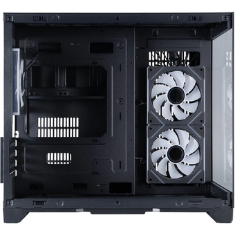  Корпус 1STPLAYER Megaview MV6-TP ARGB Black (MV6-TP-BK-2FC7R-1FC7) / mATX / 3x120mm ARGB fans 