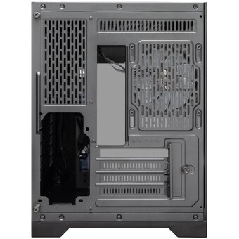  Корпус 1STPLAYER Uview UV6 ARGB Black (UV6-BK-2FC7R-1FC7) / mATX / 3x120mm ARGB fans 