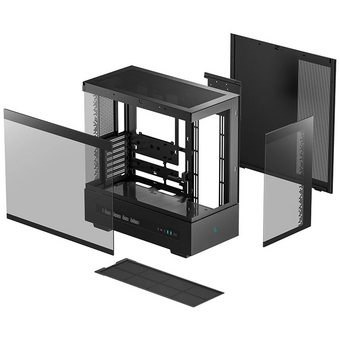  Корпус Deepcool CH690 Digital без БП, боковое окно (панорама), черный, ATX 
