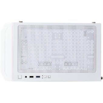  Корпус 1STPLAYER Bullet Hunter H2 ARGB White (H2-WH-4F7-W) / mATX / 4x120mm ARGB fans 