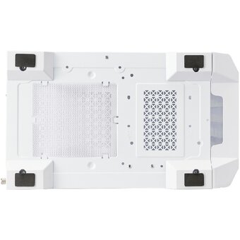  Корпус 1STPLAYER Bullet Hunter H2 ARGB White (H2-WH-4F7-W) / mATX / 4x120mm ARGB fans 