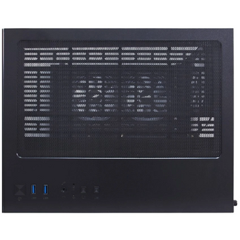  Корпус 1STPLAYER Megaview MV5-TP ARGB Black (MV5-TP-BK-2FC7R-1FC7) / mATX / 3x120mm ARGB fans 