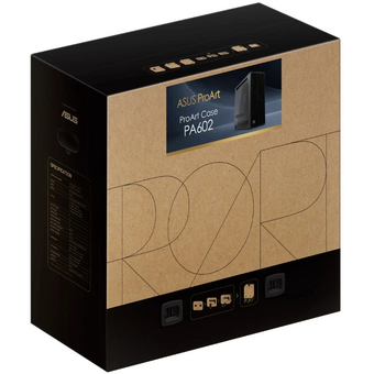  Корпус ASUS Proart PA602 TG ARGB Black PA602/BLK/TG (90DC00J0-B09000) 