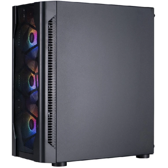  Корпус 1STPLAYER DK D4 Black (D4-BK-4F1) / ATX / 4x120mm FRGB fans 