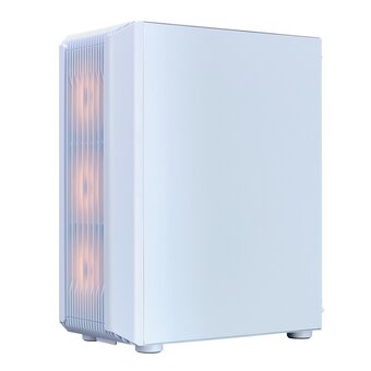  Корпус 1STPLAYER Bullet Hunter H6 ARGB White (H6-WH-4F7-W) / ATX / 4x120mm ARGB fans 