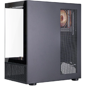  Корпус 1STPLAYER Miku Mi7-A ARGB Black (Mi7-A-BK-2FC7R-1FC7) / ATX / 3x120mm ARGB fans 