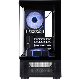  Корпус 1STPLAYER Miku Mi2-A ARGB Black (Mi2-A-BK-2FC7R-1FC7) / mATX / 3x120mm ARGB fans 