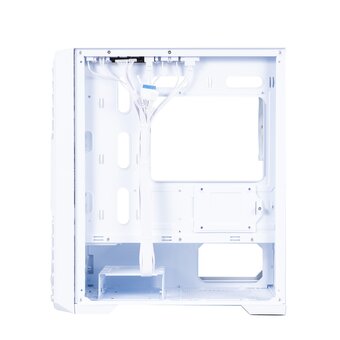  Корпус 1STPLAYER Trilobite T5 ARGB White (T5-WH-4F7-W) / mATX / 4x120mm ARGB fans 