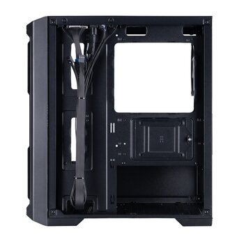  Корпус 1STPLAYER Bullet Hunter H2 ARGB Black (H2-BK-4F7) / mATX / 4x120mm ARGB fans 