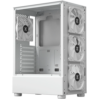  Корпус XASTRA A302 4FRGB White (A302-WH-FC120FRGB-4F-GL) ATX/Mesh/ tempered glass / 4x120mm FC120-FRGB fans 