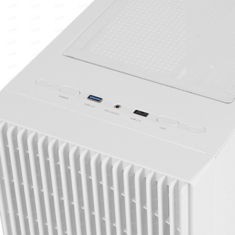  Корпус Ocypus Gamma C70 WH ARGB (Gamma-C70-WHG400XX-GL) (ATX, без БП, 1хUSB2.0, 1хUSB3.0, с окном) 