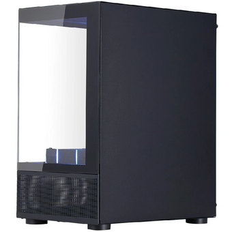  Корпус 1STPLAYER Miku Mi2-A ARGB Black (Mi2-A-BK-2FC7R-1FC7) / mATX / 3x120mm ARGB fans 