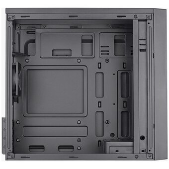 Корпус FORMULA (AEROCOOL) CS-108-S-BK-V1 black MiniTower (mATX, без БП, USB2.0+USB3.0) 