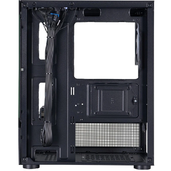 Корпус 1STPLAYER Miku Mi2-A ARGB Black (Mi2-A-BK-2FC7R-1FC7) / mATX / 3x120mm ARGB fans 