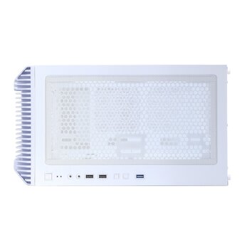  Корпус 1STPLAYER Bullet Hunter H6 ARGB White (H6-WH-4F7-W) / ATX / 4x120mm ARGB fans 