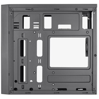  Корпус FORMULA (AEROCOOL) CS-108-S-BK-V1 black MiniTower (mATX, без БП, USB2.0+USB3.0) 