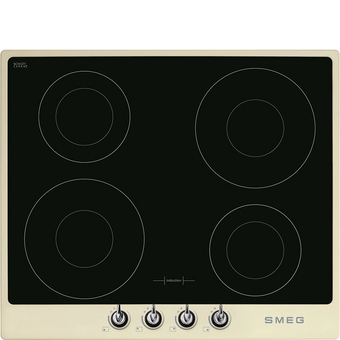  Варочная поверхность SMEG SI964PM Victoria кремовая 