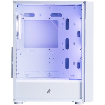  Корпус 1STPLAYER GO6 ARGB White (GO6-WH-4F7-W) / ATX / 4x120mm ARGB fans 